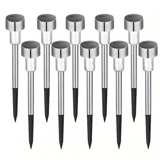 10-Pack: Outdoor Solar Landscape Lawn Light Cartsfy Inc.