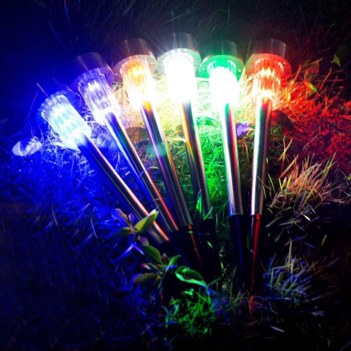 10-Pack: Outdoor Solar Landscape Lawn Light Cartsfy Inc.