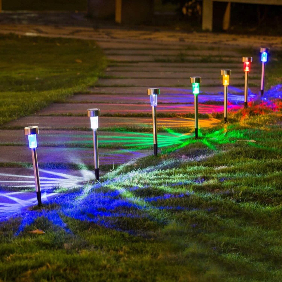 10 - Pack: Outdoor Solar Landscape Lawn Light - Cartsfy Inc.