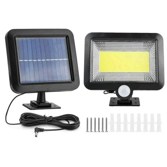 100 LED Solar Powered Wall Lights Outdoor Cartsfy Inc.