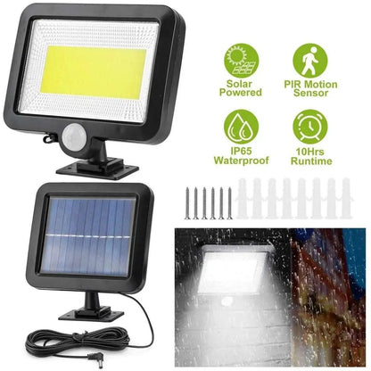 100 LED Solar Powered Wall Lights Outdoor DailySale Default Title Default Title-