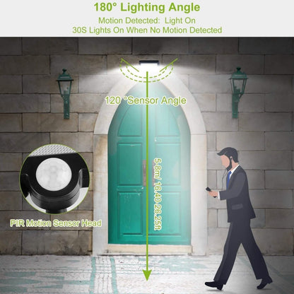 100 LED Solar Powered Wall Lights Outdoor - Cartsfy Inc.