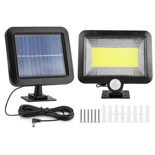 100 LED Solar Powered Wall Lights Outdoor - Cartsfy Inc.