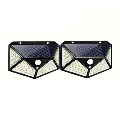 100-LED Solar Rechargeable Outdoor Light DailySale 2-Piece 6-Piece 2-Piece-6-Piece-