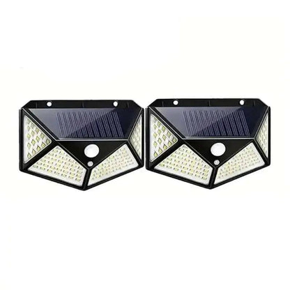 100-LED Solar Rechargeable Outdoor Light DailySale 2-Piece 6-Piece 2-Piece-6-Piece-