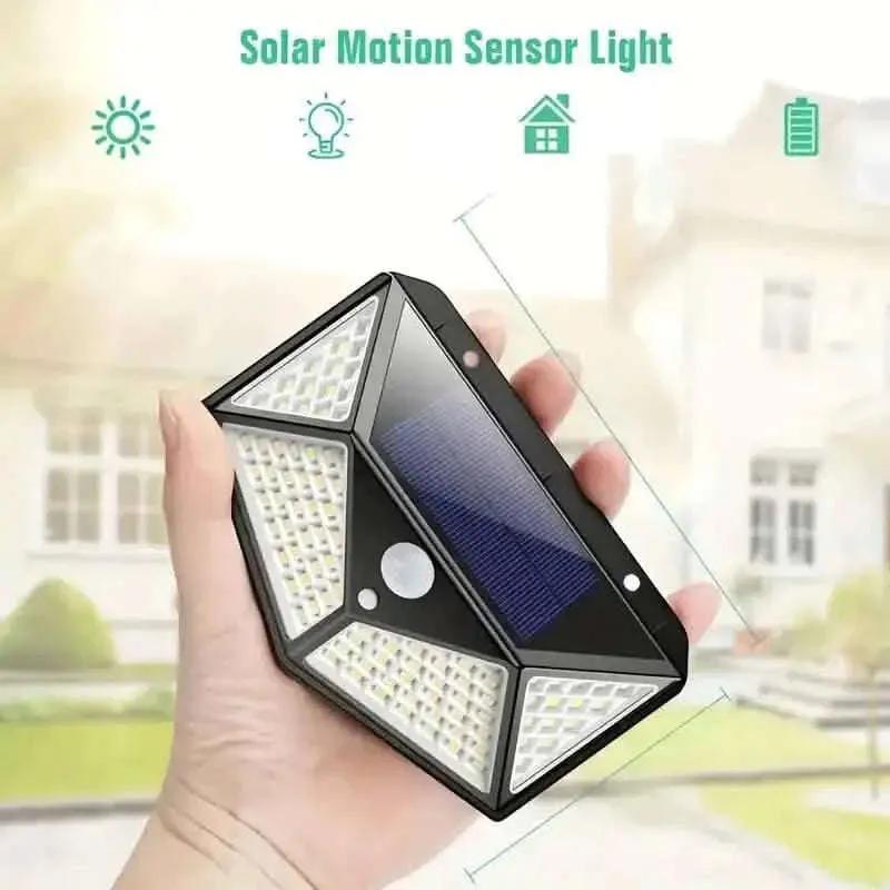 100-LED Solar Rechargeable Outdoor Light DailySale 2-Piece 6-Piece 2-Piece-6-Piece-