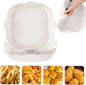 100-Pack: Air Fryer Disposable Paper Liners DailySale Natural White Natural-White-