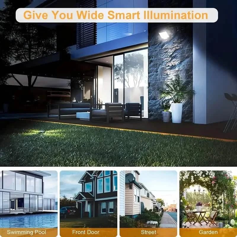 106 LED Security Lamp Dusk To Dawn 270° Wide Angle Outdoor Lighting - Cartsfy Inc.