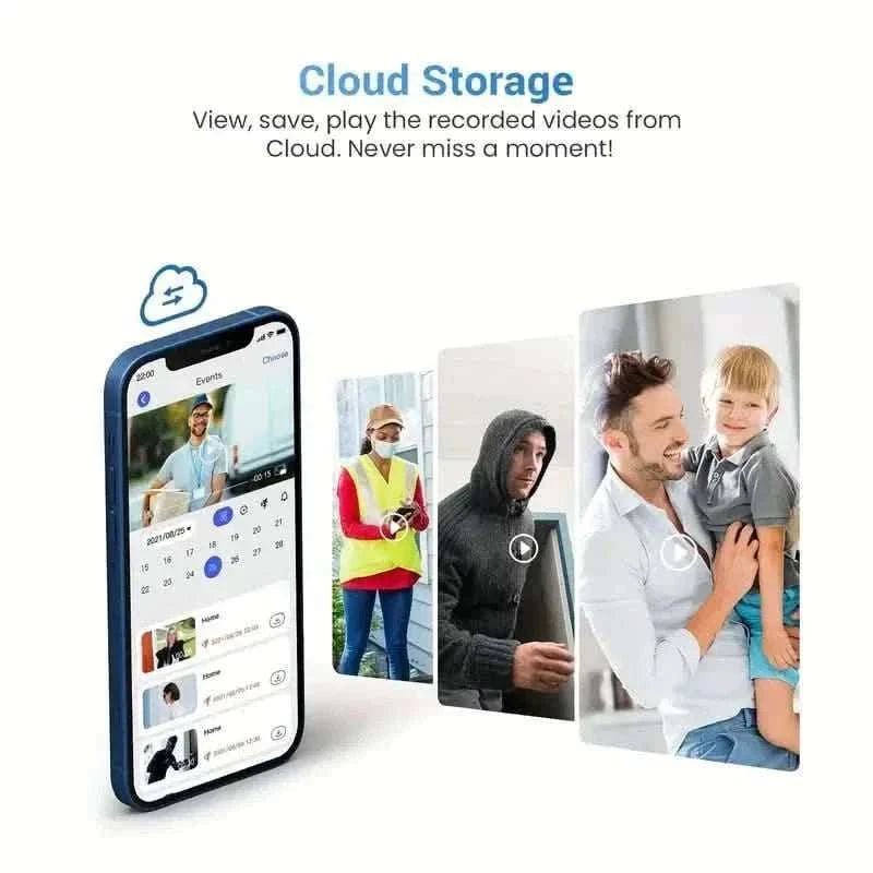 1080P HD Smart Doorbell Camera with AI Detection & Night Vision Cartsfy Inc.