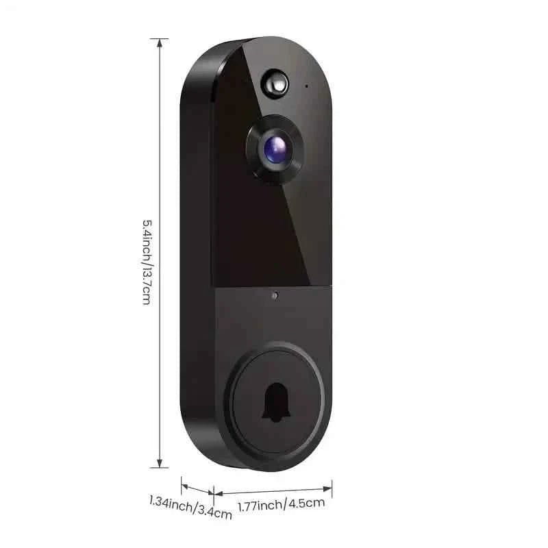 1080P HD Smart Doorbell Camera with AI Detection & Night Vision - Cartsfy Inc.