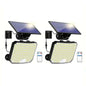 118 LED Solar Motion Sensor Flood Lights with Remote Control Cartsfy Inc.