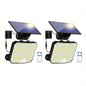 118 LED Solar Motion Sensor Flood Lights with Remote Control - Cartsfy Inc.
