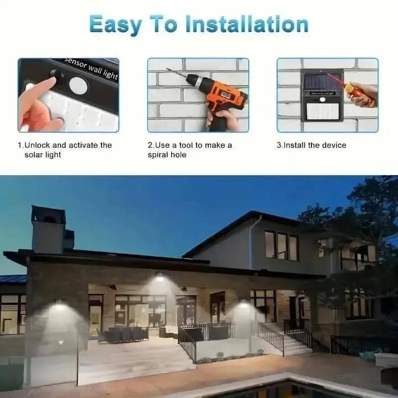 118 LED Ultra-Bright Solar Outdoor Lights DailySale 2-Piece 4-Piece 2-Piece-4-Piece-