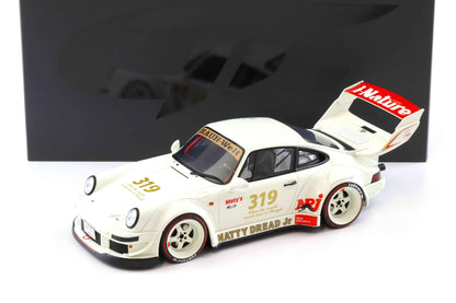 GT Spirit 2024 Porsche 911 964 RWB Natty Dread Jr White 1:18