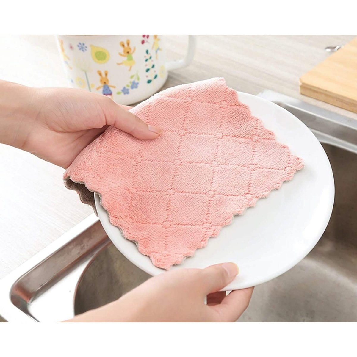 12 - Pack: Kitchen Cloth Dish Towels - Cartsfy Inc.