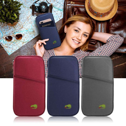 12 Pocket Travel Passport Wallet Cartsfy Inc.