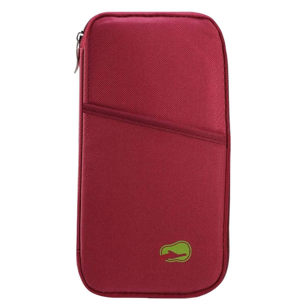 12 Pocket Travel Passport Wallet Cartsfy Inc.