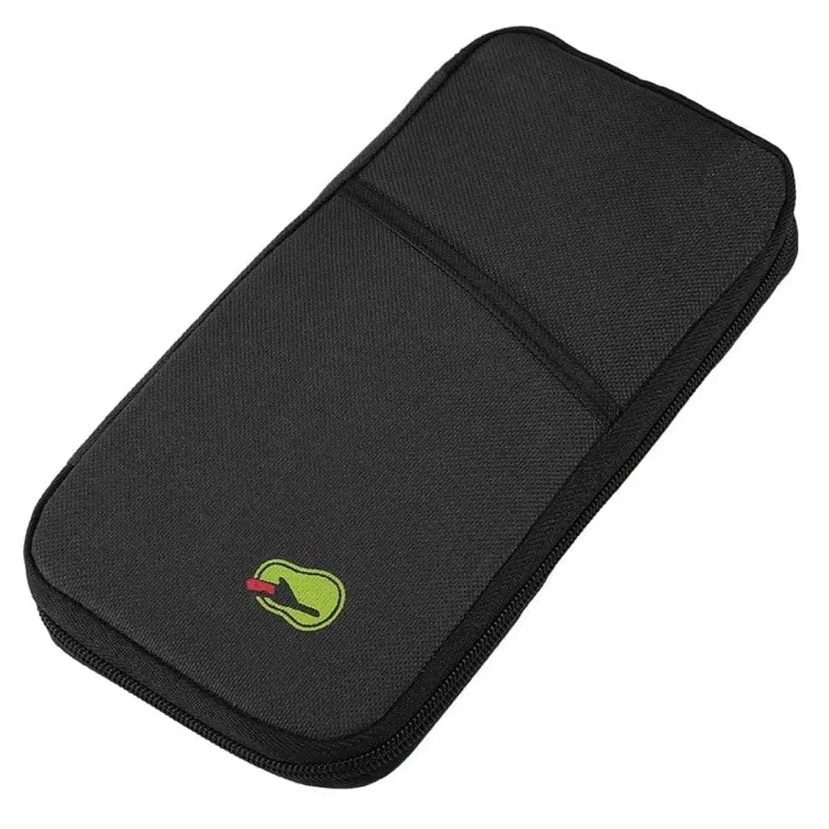 12 Pocket Travel Passport Wallet DailySale Black Red Blue Black-Red-Blue-Green-Pink-Rose Red-Royal Blue-Silver-Dark Green-