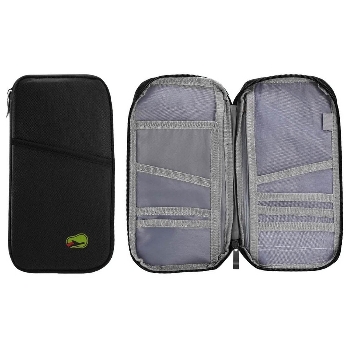 12 Pocket Travel Passport Wallet - Cartsfy Inc.