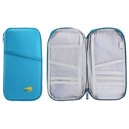 12 Pocket Travel Passport Wallet - Cartsfy Inc.
