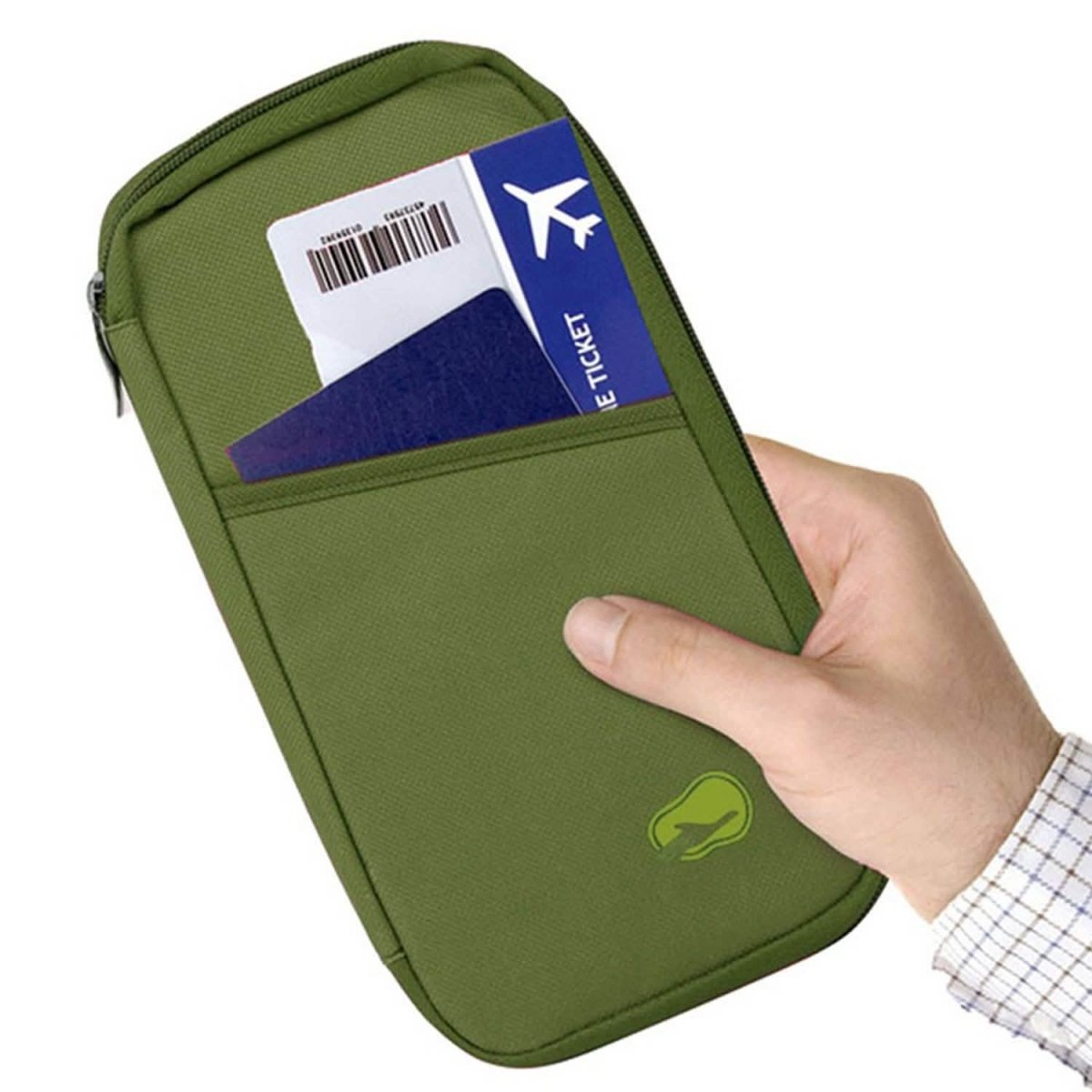 12 Pocket Travel Passport Wallet - Cartsfy Inc.