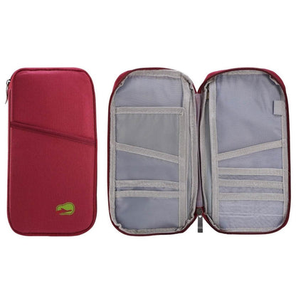 12 Pocket Travel Passport Wallet - Cartsfy Inc.