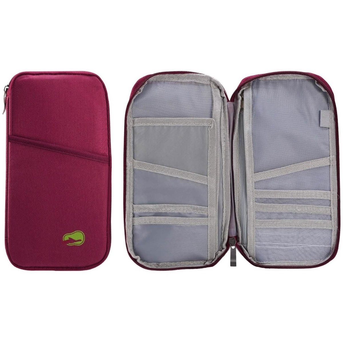 12 Pocket Travel Passport Wallet - Cartsfy Inc.
