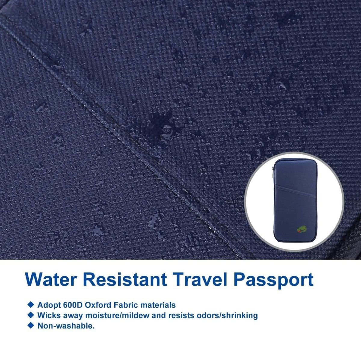 12 Pocket Travel Passport Wallet - Cartsfy Inc.