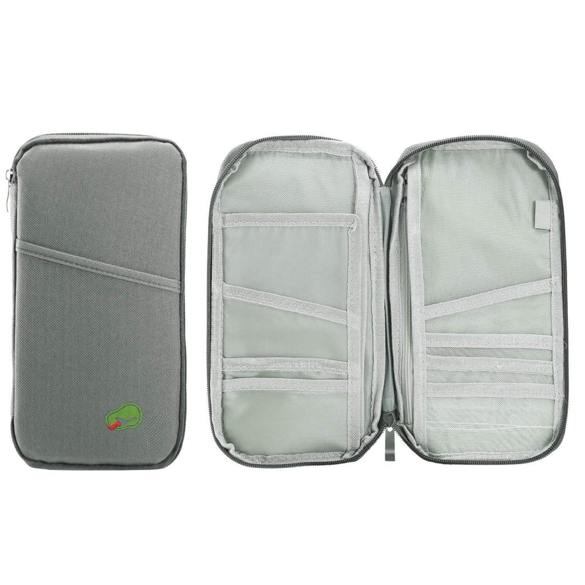 12 Pocket Travel Passport Wallet - Cartsfy Inc.
