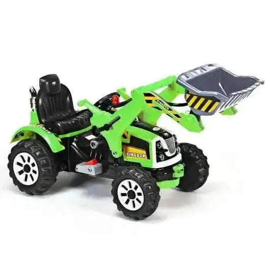12 V Battery Powered Kids Ride on Dumper Truck-Green Cartsfy Inc.