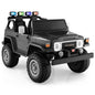 12V 2-Seat Licensed Kids Ride On Toyota FJ40 Car with 2.4G Remote Control-Black Cartsfy Inc.