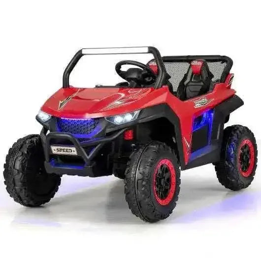 12V 2-Seater Kids Ride on UTV with Slow Start Function Music-Red VYSN Default Title Default Title-