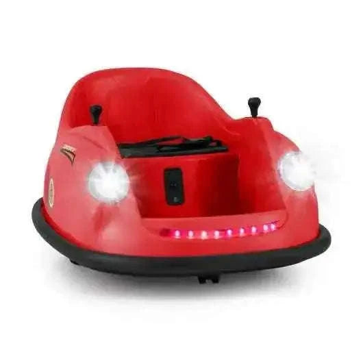 12V Electric Kids Ride on Bumper Car Battery Powered Bumping Car with Remote Control-Red Cartsfy Inc.