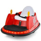 12V Electric Kids Ride On Bumper Car with Flashing Lights for Toddlers-Red Cartsfy Inc.