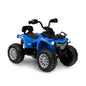 12V Kids Ride On ATV 4 Wheeler with MP3 and Headlights-Blue Cartsfy Inc.