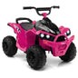12V Kids Ride On ATV with High/Low Speed and Comfortable Seat-Pink Cartsfy Inc.