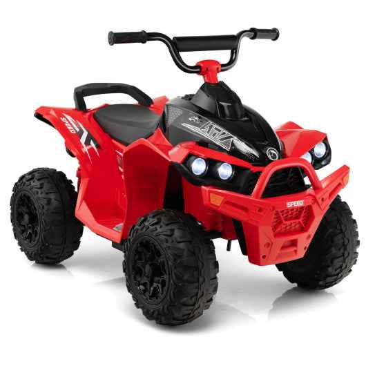 12V Kids Ride On ATV with High/Low Speed and Comfortable Seat-Red Cartsfy Inc.