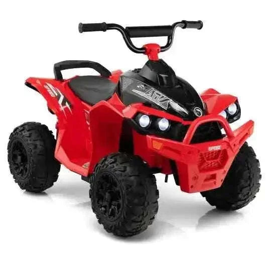 12V Kids Ride On ATV with High/Low Speed and Comfortable Seat-Red Cartsfy Inc.