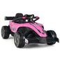 12V Kids Ride on Electric Formula Racing Car with Remote Control-Pink Cartsfy Inc.