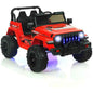 12V Kids Ride-on Jeep Car with 2.4 G Remote Control-Red Cartsfy Inc.
