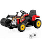 12V Kids Ride on Road Roller with 2.4G Remote Control-Red Cartsfy Inc.
