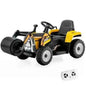 12V Kids Ride on Road Roller with 2.4G Remote Control-Yellow Cartsfy Inc.