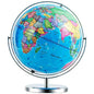 13 Inch Illuminated World Globe 720° Rotating Map with LED Light Cartsfy Inc.