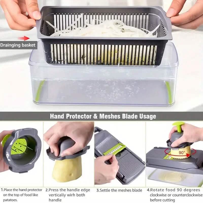 14-in-1 Kitchen Vegetable Chopper Cartsfy Inc.