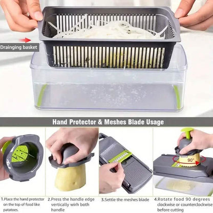 14-in-1 Kitchen Vegetable Chopper Cartsfy Inc.