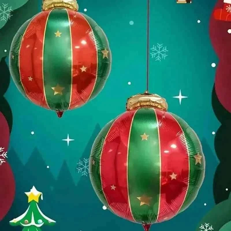 15-Pieces: Giant Shatterproof Christmas Hanging Ball Decorations