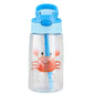 16.2oz Leak - proof Kids Water Bottle with Straw Push Button - Cartsfy Inc.