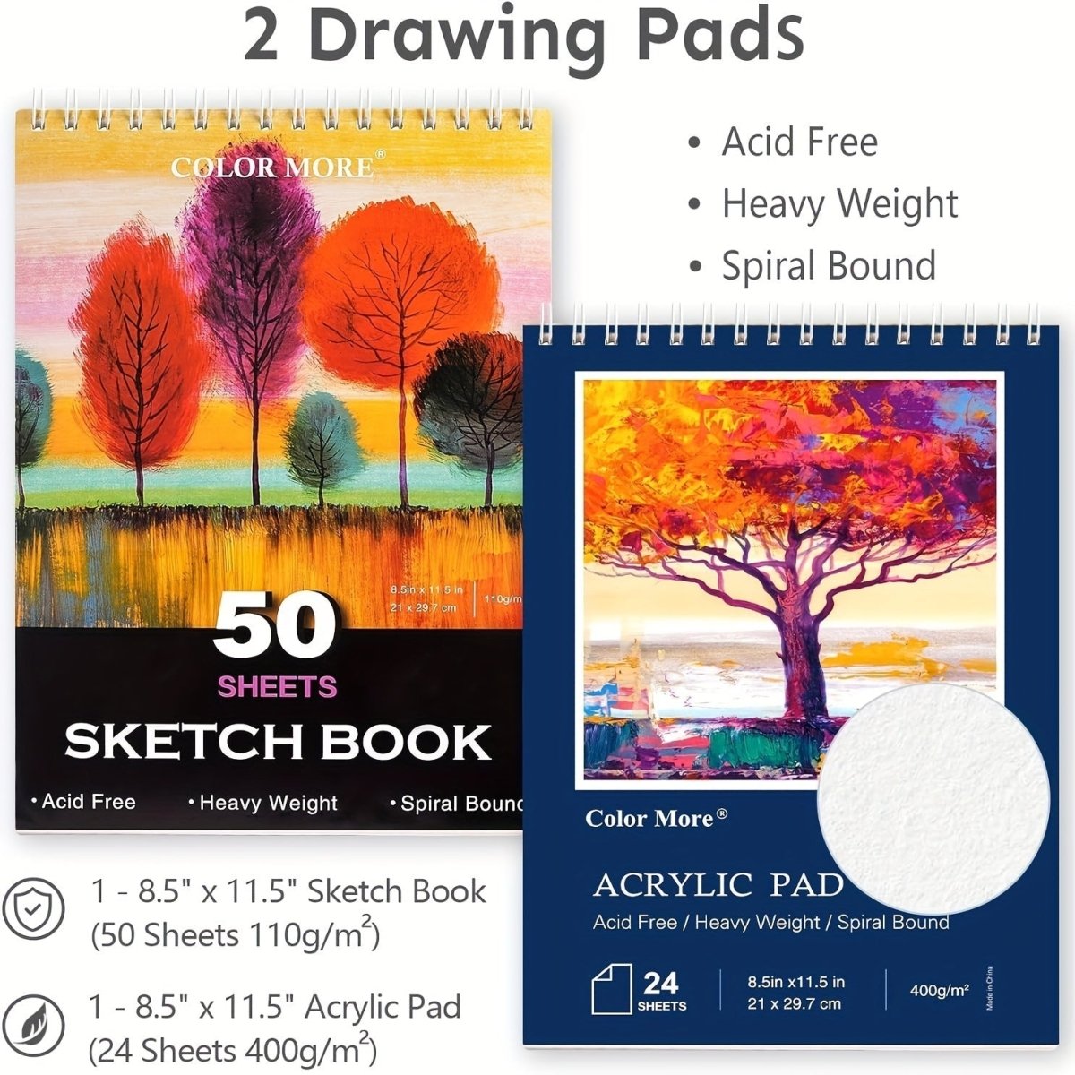 175 - Piece Deluxe Art Set – Crayons, Colored Pencils & Acrylic Paints in Wooden Case - Cartsfy Inc.