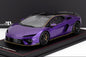 MR Models 2024 Lamborghini Temerario Alleggerita Package Viola Pasifae (Purple) WITH DISPLAY 1:18