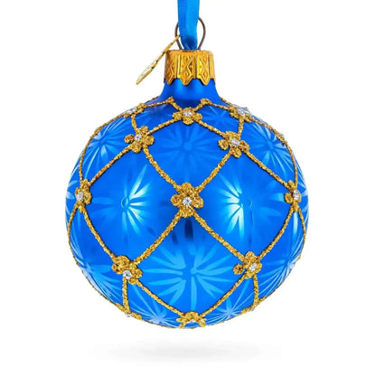 1897 Coronation Royal Glass Ball Christmas Ornament 2.4 Inches Cartsfy Inc.